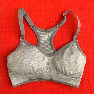 Gray Nylon Danskin Sports Bra